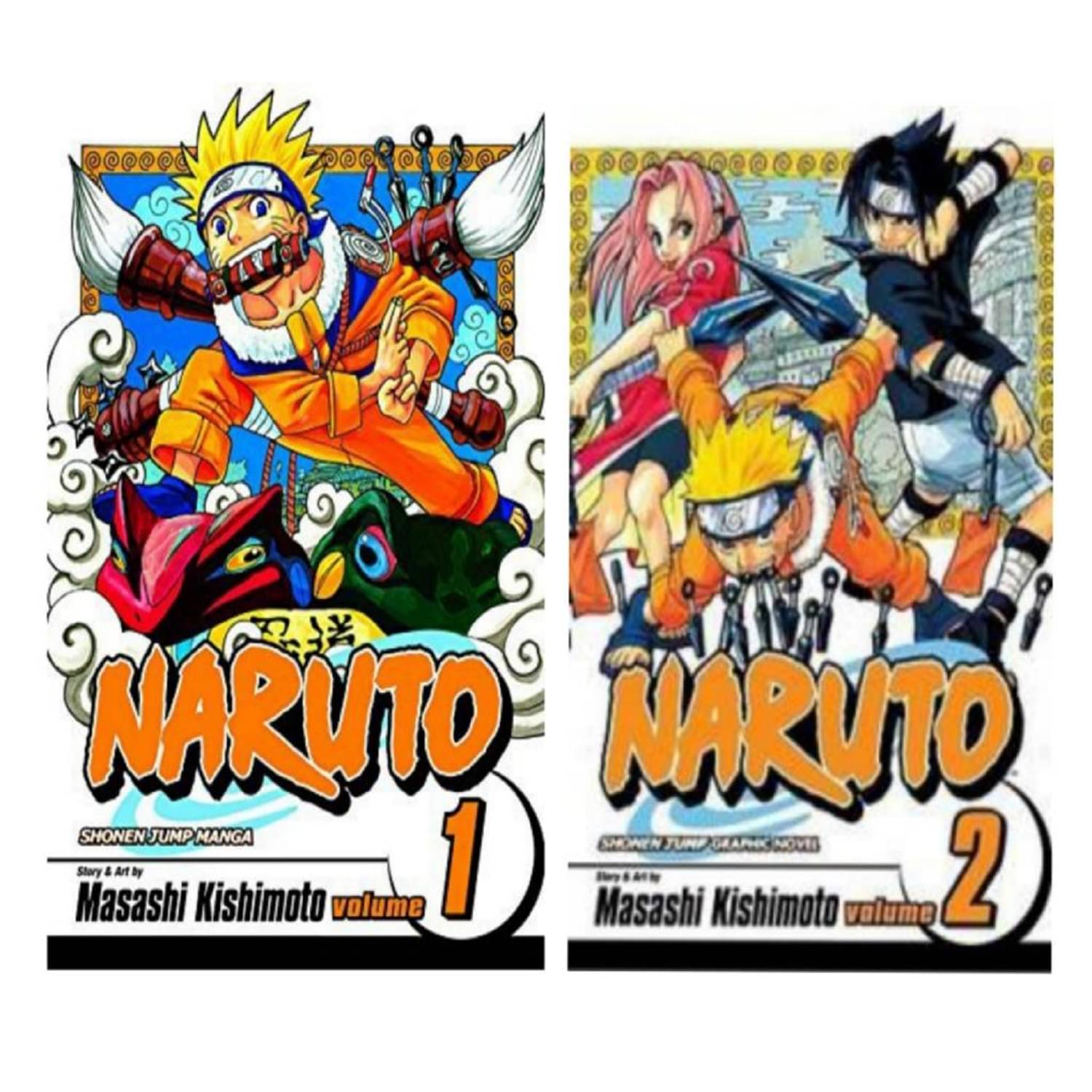 Naruto 01,02: The Worst Client: Volume1, 2 Paperback 2003 by Masashi Kishimoto Naruto 01,02: The Worst Client: Volume1, 2 Paperback 2003 by Masashi Kishimoto
