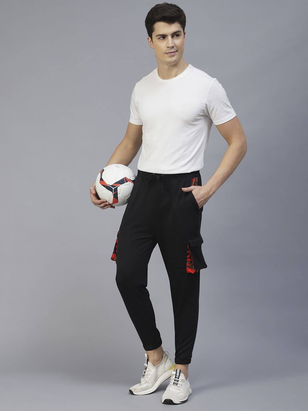 Rigo - Black Polyester Men's Sports Joggers ( Pack of 1 ) - Track Pants | Buy online on ZillyBuy