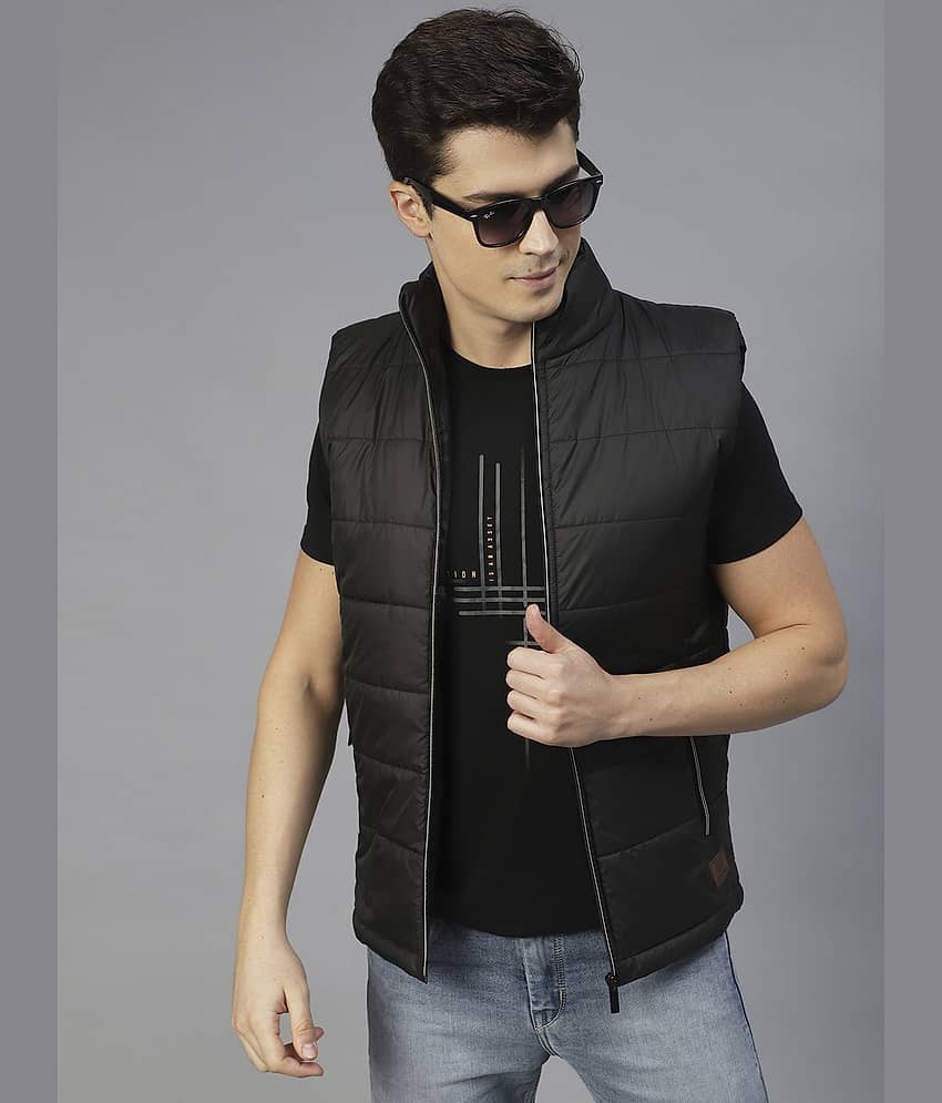 Rigo - Black Polyester Regular Fit Men's Puffer Jacket ( Pack of 1 ) - Jackets & Coats | Buy online on ZillyBuy