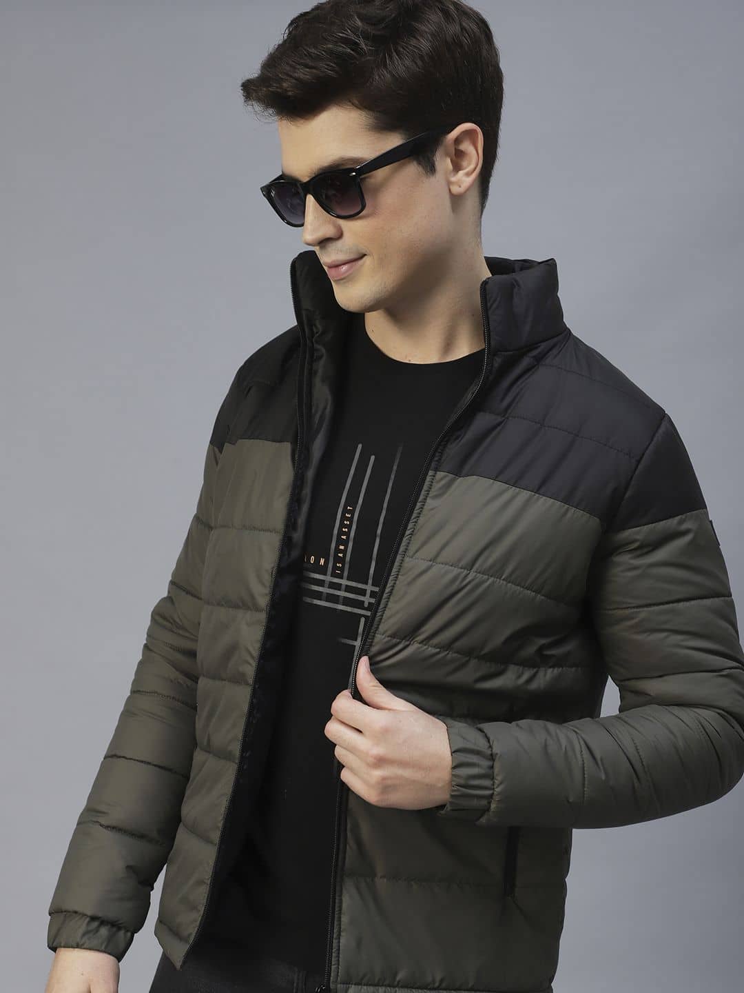Rigo - Olive Polyester Regular Fit Men's Puffer Jacket ( Pack of 1 ) - Jackets & Coats | Buy online on ZillyBuy