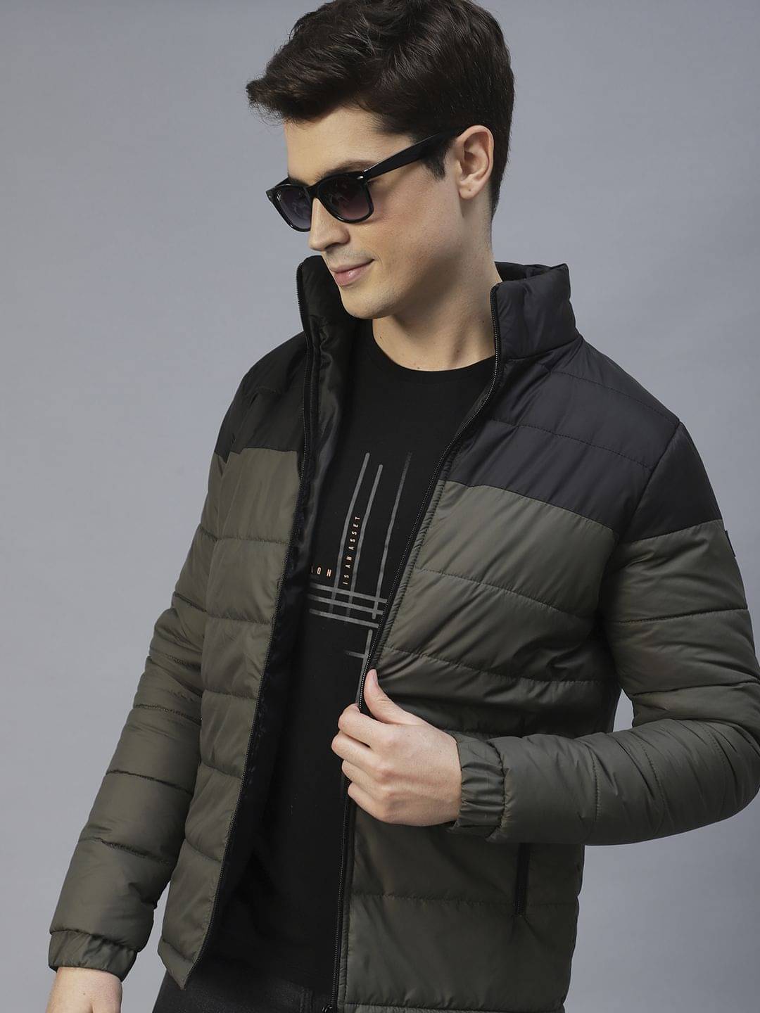     			Rigo - Olive Polyester Regular Fit Men's Puffer Jacket ( Pack of 1 )