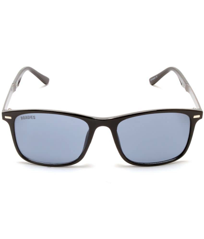 Roadies - Black Square Sunglasses ( Pack of 1 ) - Sunglasses | Buy online on ZillyBuy