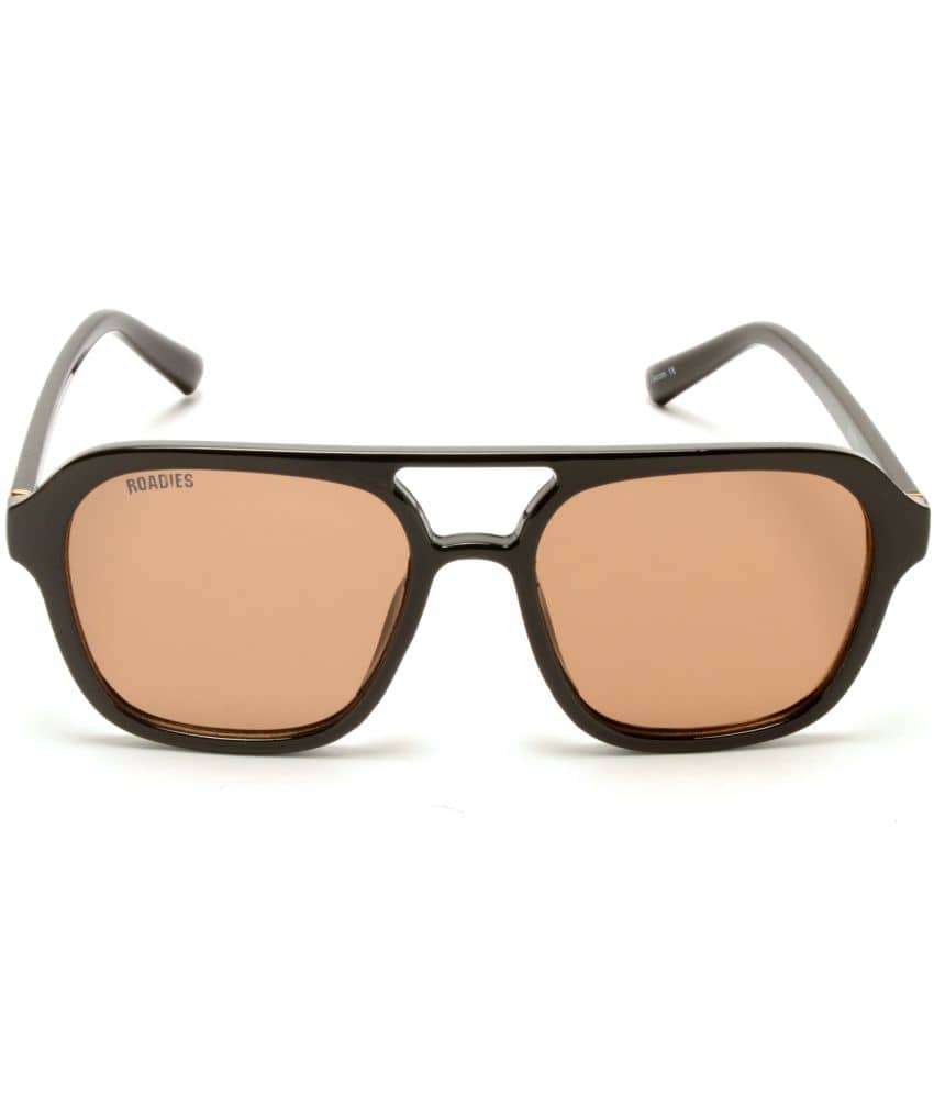 Roadies - Black Square Sunglasses ( Pack of 1 ) - Sunglasses | Buy online on ZillyBuy