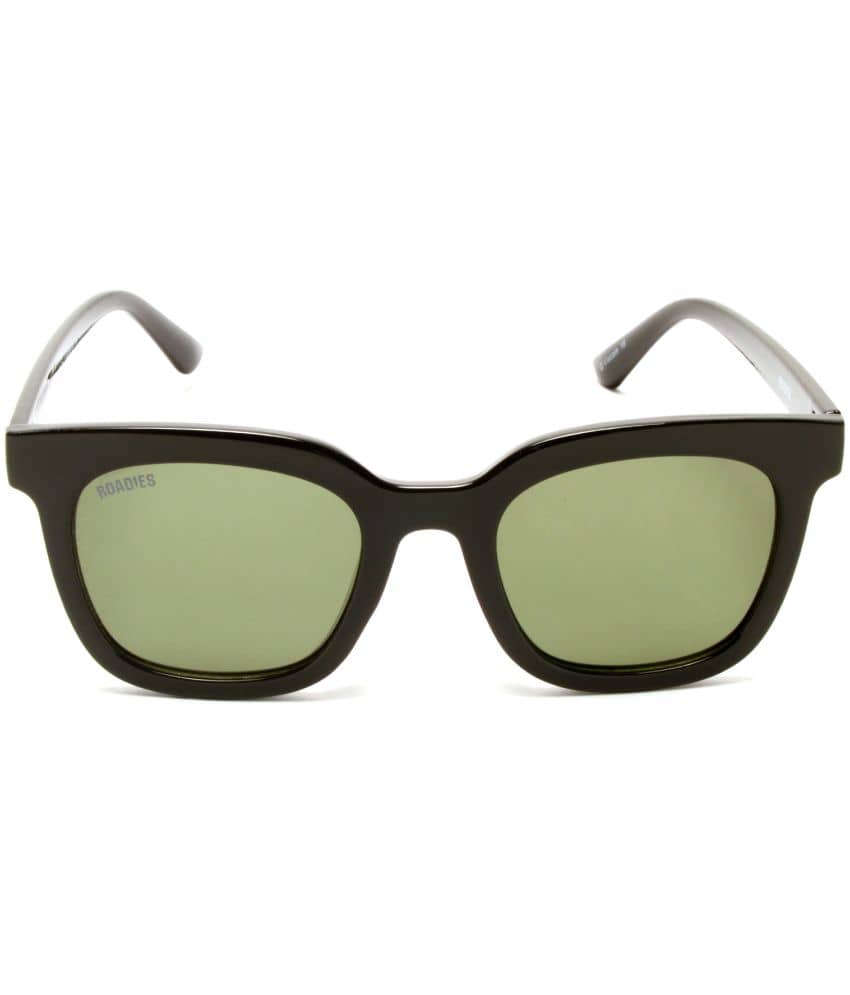 Roadies - Black Square Sunglasses ( Pack of 1 ) - Sunglasses | Buy online on ZillyBuy