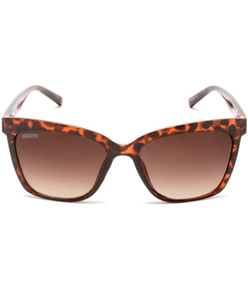Roadies - Brown Square Sunglasses ( Pack of 1 ) - Sunglasses | Buy online on ZillyBuy