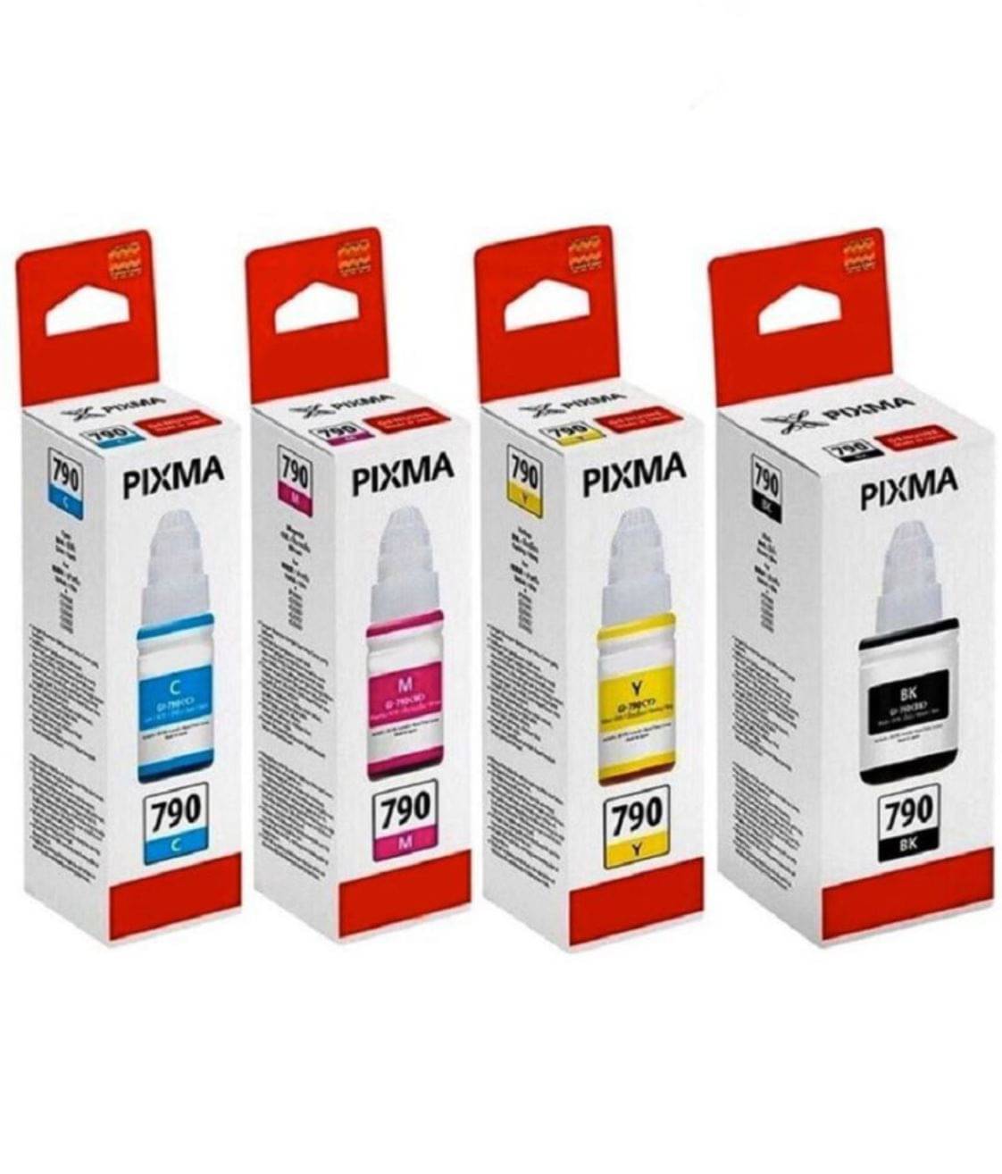     			zokio Ink For Gi-790 G3010 Multicolor Pack of 4 Cartridge for GI-790 INK Printers G1000,G1010,G1100,G2000,G2002,G2010,G2012,G2100,G3000,G3010,G3012,G3100