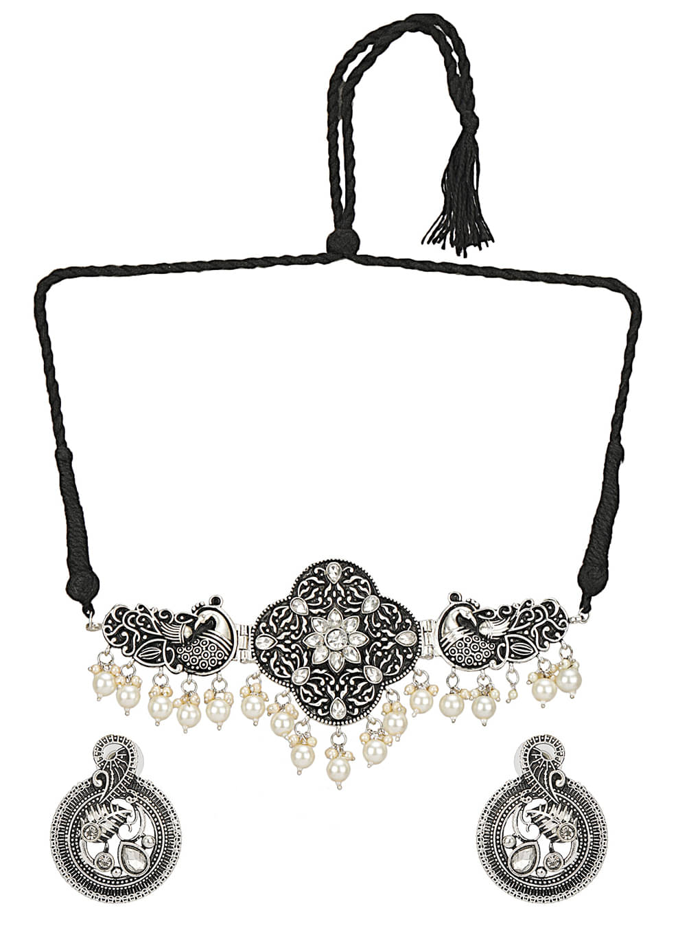     			Bhagya Lakshmi - Multi Color Alloy Necklace Set ( Pack of 1 )