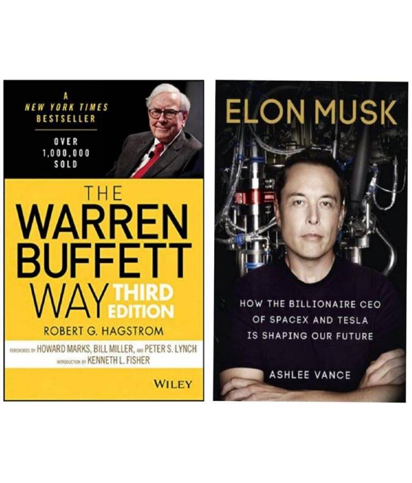 ( Combo of 2 books ) THE WARREN BUFFETT WAY & Elon Musk: How the Billionaire CEO of SpaceX and Tesla is Shaping our Future ( Combo of 2 books ) THE WARREN BUFFETT WAY & Elon Musk: How the Billionaire CEO of SpaceX and Tesla is Shaping our Future
