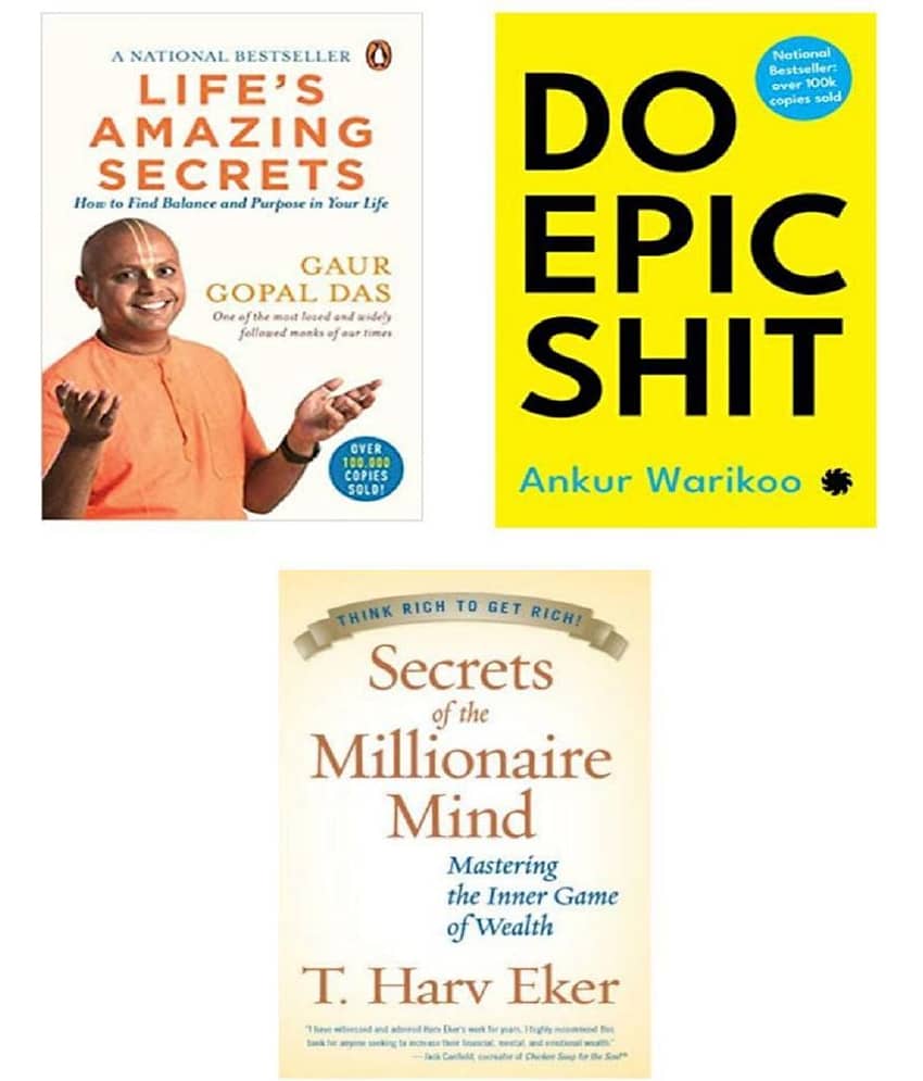 ( Combo of 3 books) Do epic shit & Life's Amazing Secrets &Secrets Of The Millionaire Mind ( paperback ) - Stationery | Buy online on ZillyBuy