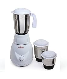Goodflame Fest Mixer Grinder 500 Watt 3 Jars Stainless Steel Mixer Grinder(Mixer Grinder,White)