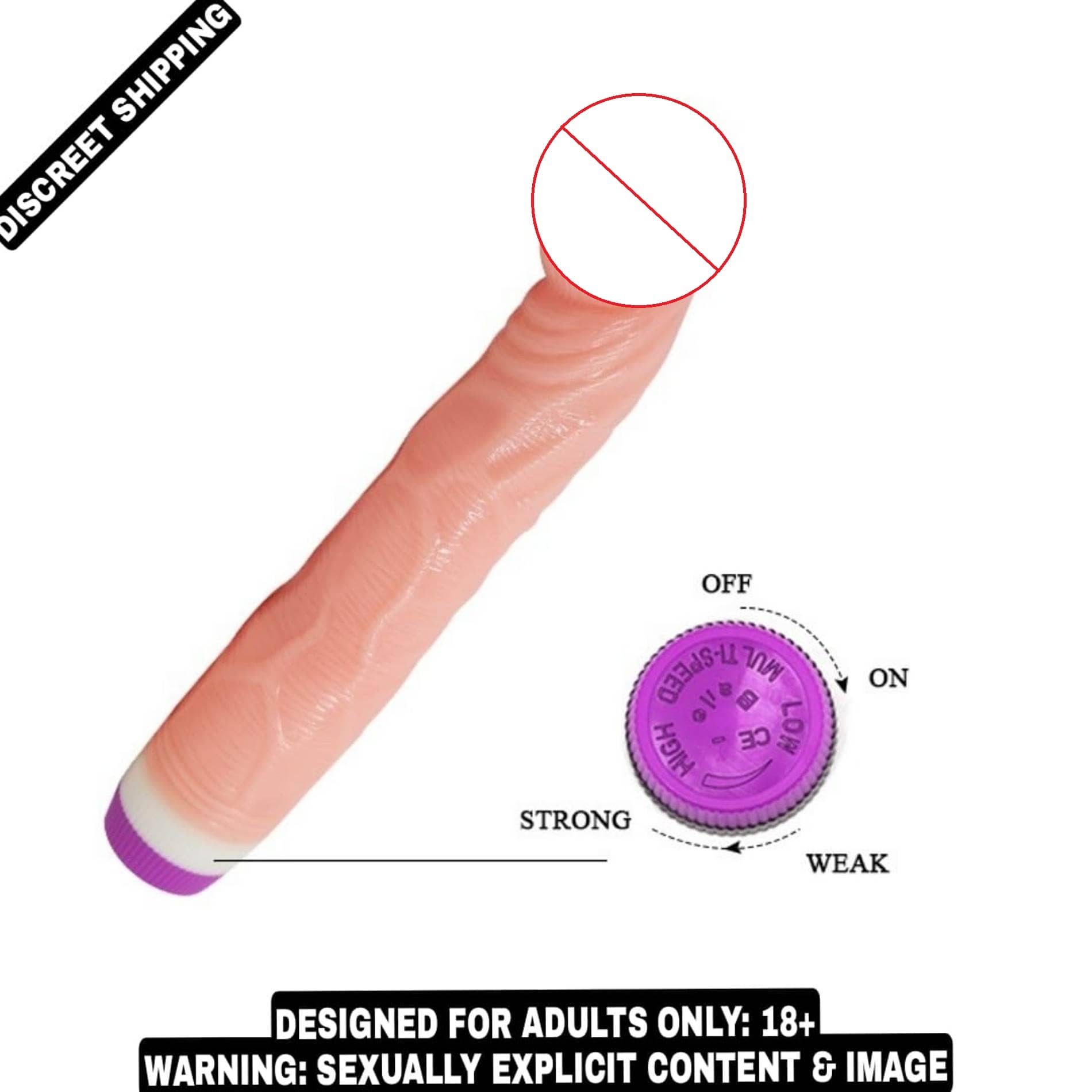 Kamahouse 8.75 inch -G-Spot-Dildo vibrator-Rabbit-Female-Adult-Sex