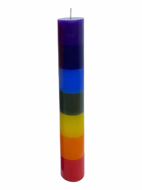 Parkash Candles - Multicolour Fruit Pillar Candle 4.2 cm ( Pack of 1 )