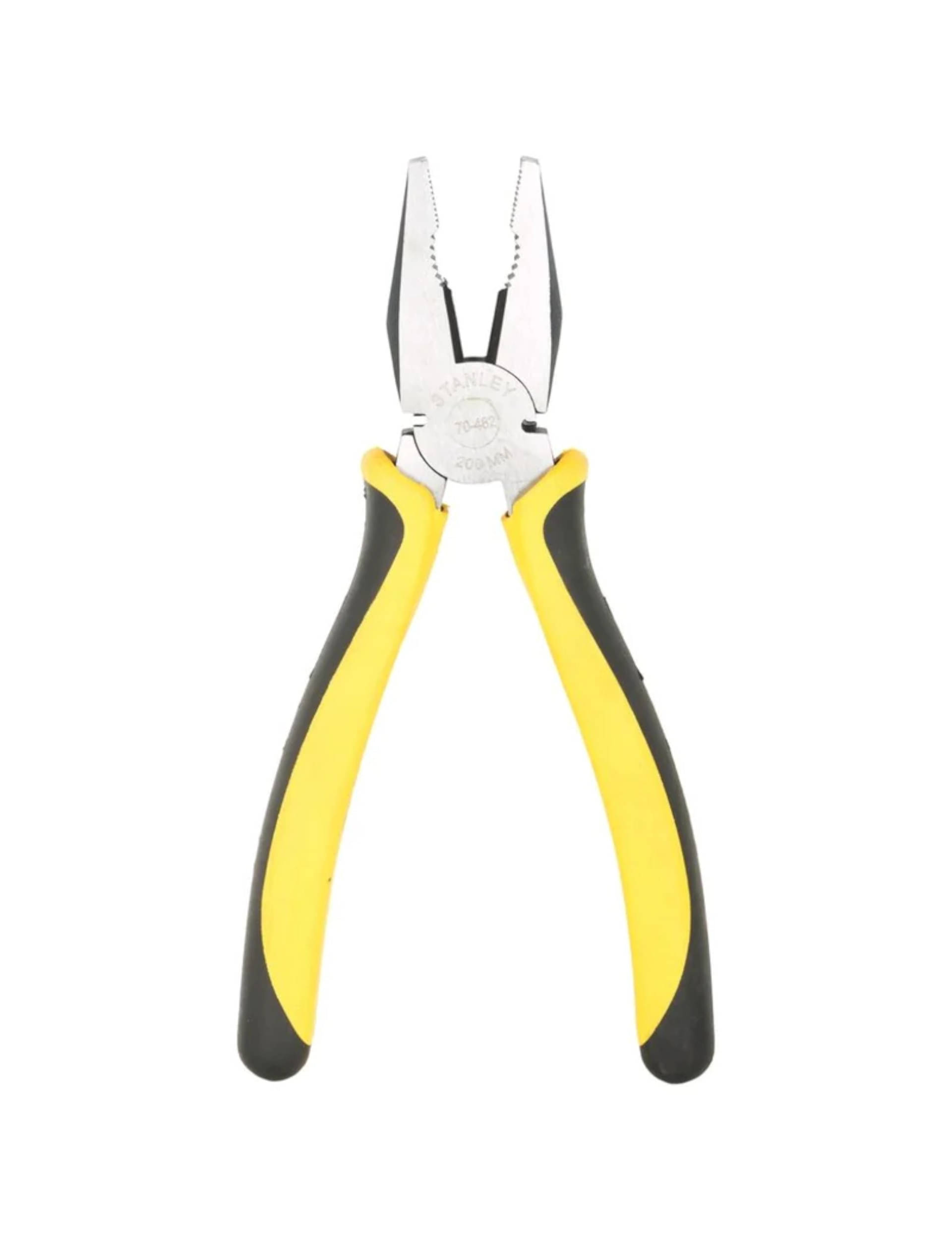     			STANLEY 8" COMBINATION PLIER, BI-MATERIAL (70-482)