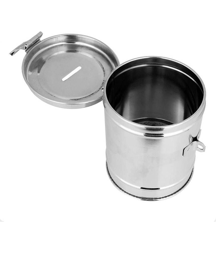 SUNTAP - Stainless Steel Silver Others Piggy Bank ( Pack of 1 )