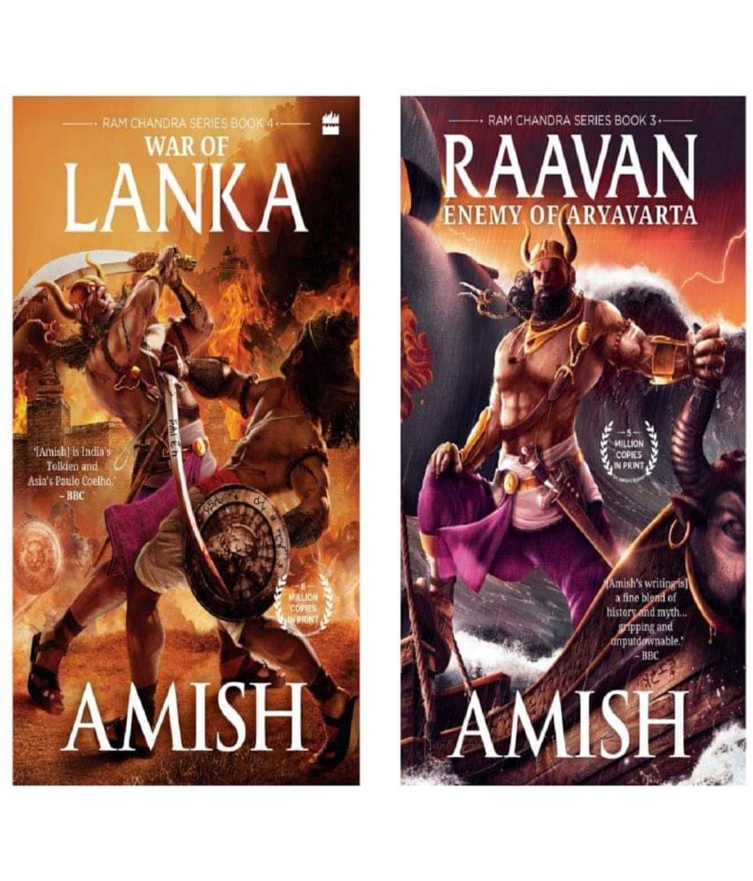     			2  War of Lanka  & Raavan - Paperback By Amish Tripathi