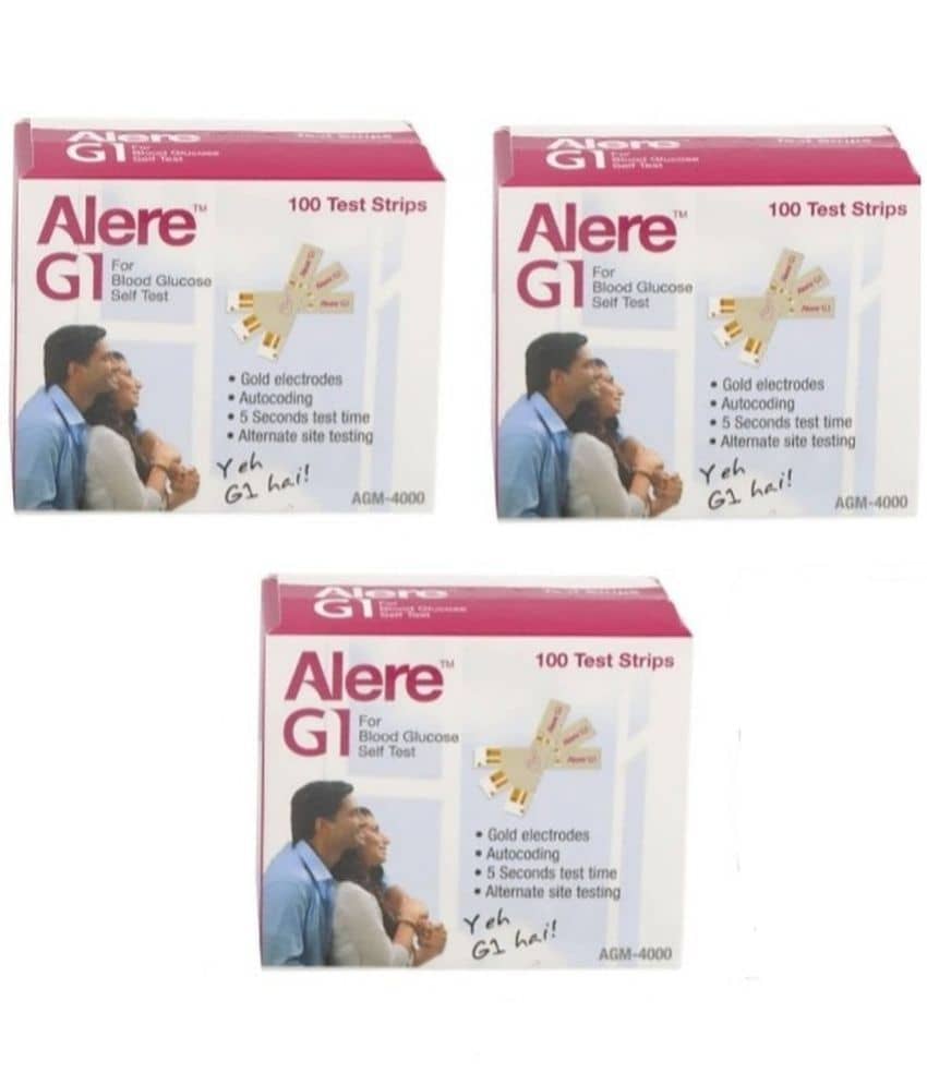 Alere G1 Test Strips 300 (3x100) Pack of 3