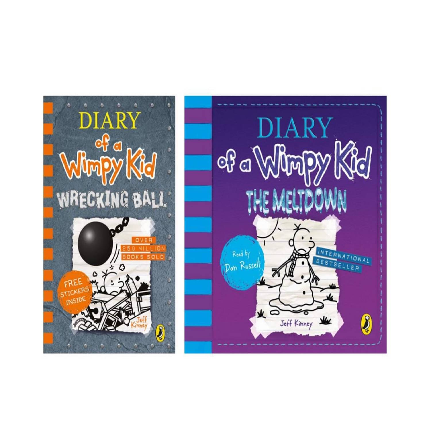 ( Combo of 2 Books ) Diary of a Wimpy Kid: Wrecking Ball & Diary of A Wimpy Kid: The Meltdown ( Combo of 2 Books ) Diary of a Wimpy Kid: Wrecking Ball & Diary of A Wimpy Kid: The Meltdown