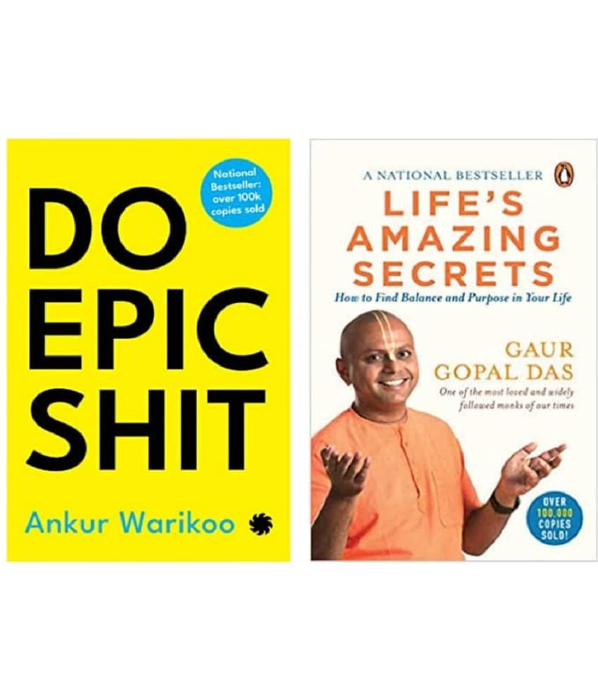 ( Combo of 2 books ) Do epic shit & Life amazing secret ( paperback ) - Stationery | Buy online on ZillyBuy