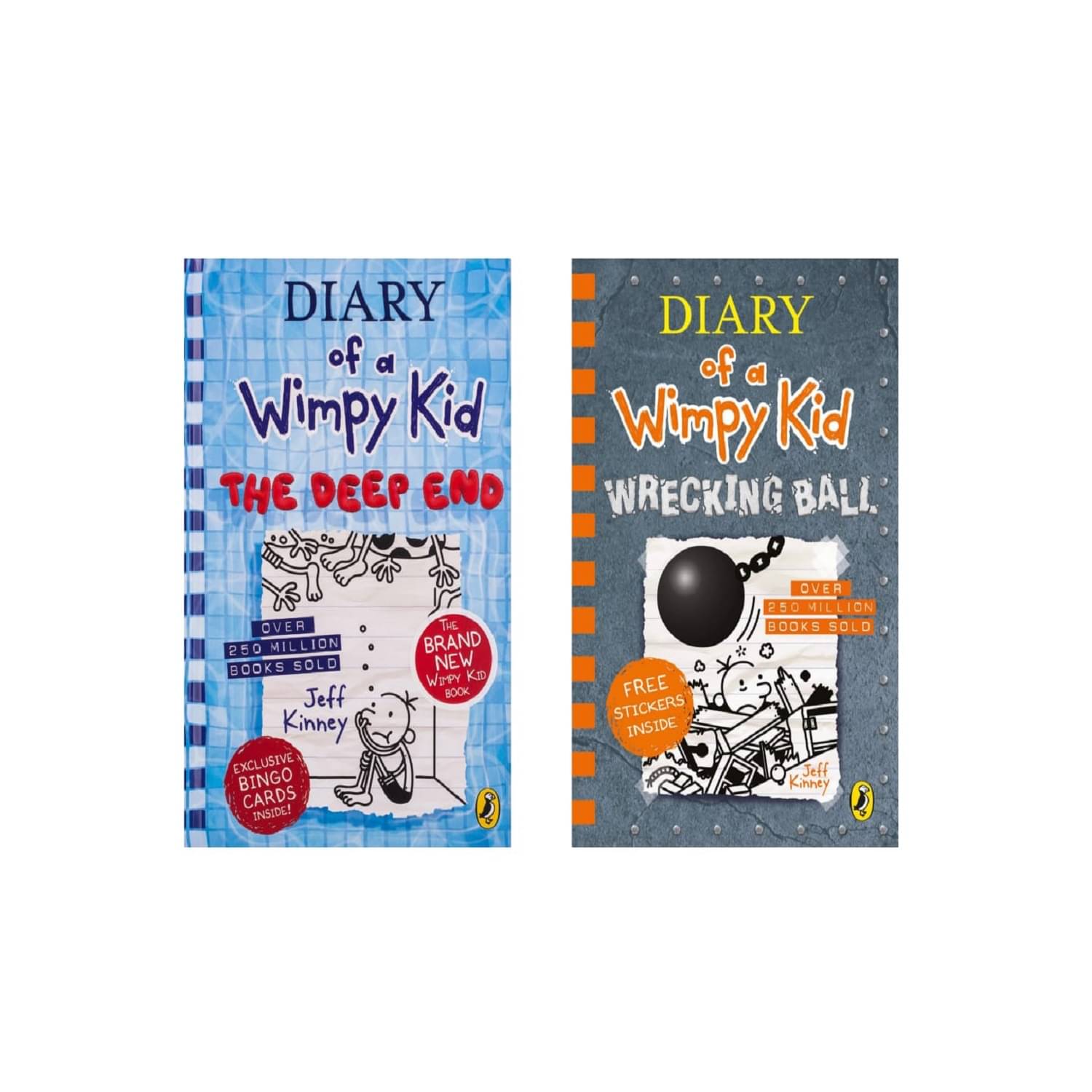     			Diary of a Wimpy Kid: Wrecking Ball &  Diary Of A Wimpy Kid: The Deep End