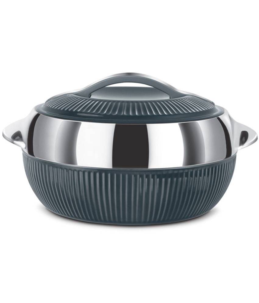     			Milton Fiesta 1500 Insulated Inner Stainless Steel Casserole, 1370 ml, Grey Silver