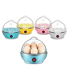 OMLITE - egg steamer 1 Ltr PP Plastic Open Lid Egg Boiler