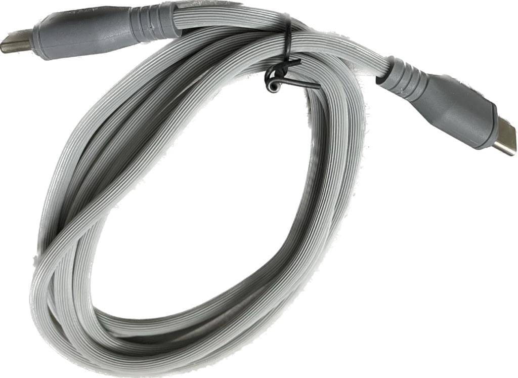 Syska - Grey 3A Type C Cable 1.2 Meter Syska - Grey 3A Type C Cable 1.2 Meter