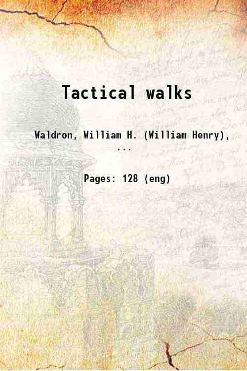     			Tactical walks 1918 [Hardcover]