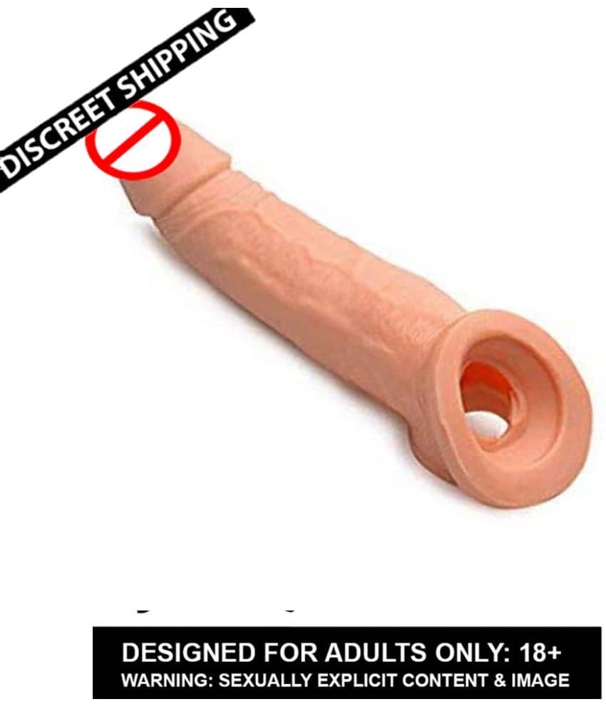 6.5 Inch Penis Sleeve with 2 Inch Extension With Double Hole By Naughty Nights