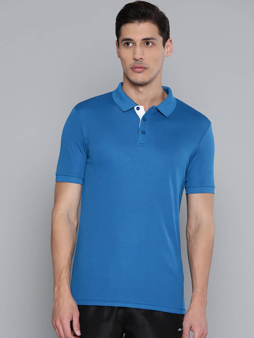 Alcis - Blue Polyester Regular Fit Men's Sports Polo T-Shirt ( Pack of 1 ) Alcis - Blue Polyester Regular Fit Men's Sports Polo T-Shirt ( Pack of 1 )