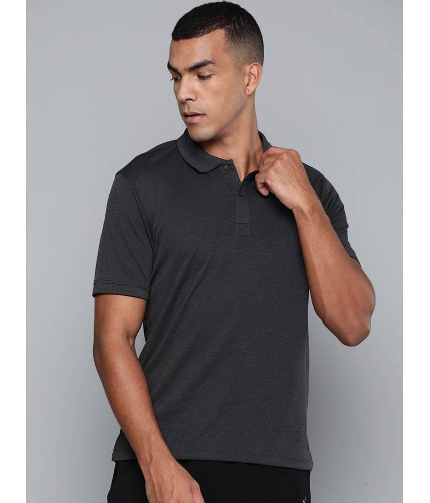 Alcis - Grey Cotton Regular Fit Men's Sports Polo T-Shirt ( Pack of 1 ) Alcis - Grey Cotton Regular Fit Men's Sports Polo T-Shirt ( Pack of 1 )