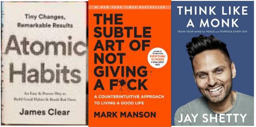 Atomic Habits + The Subtle + Think Like A Monk Atomic Habits + The Subtle + Think Like A Monk