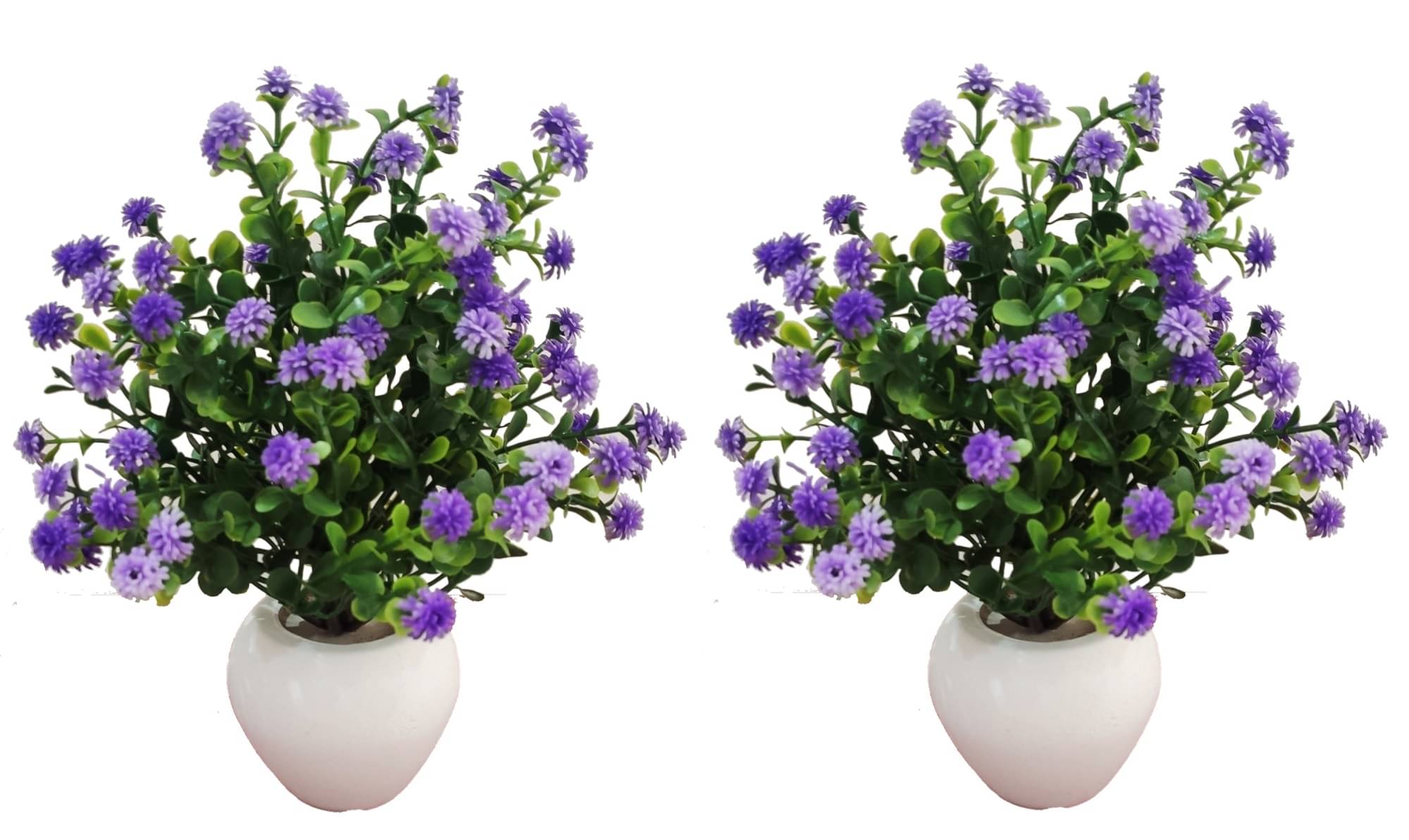     			BAARIG - Blue Daisy Artificial Flower ( Pack of 2 )
