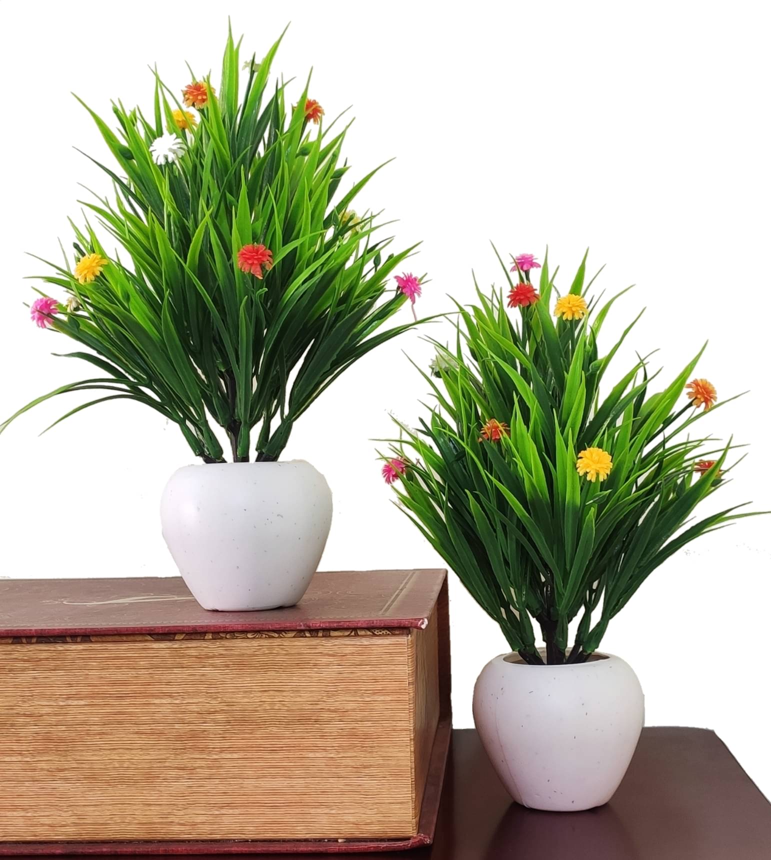     			BAARIG - Multicolor Daisy Artificial Flower ( Pack of 2 )