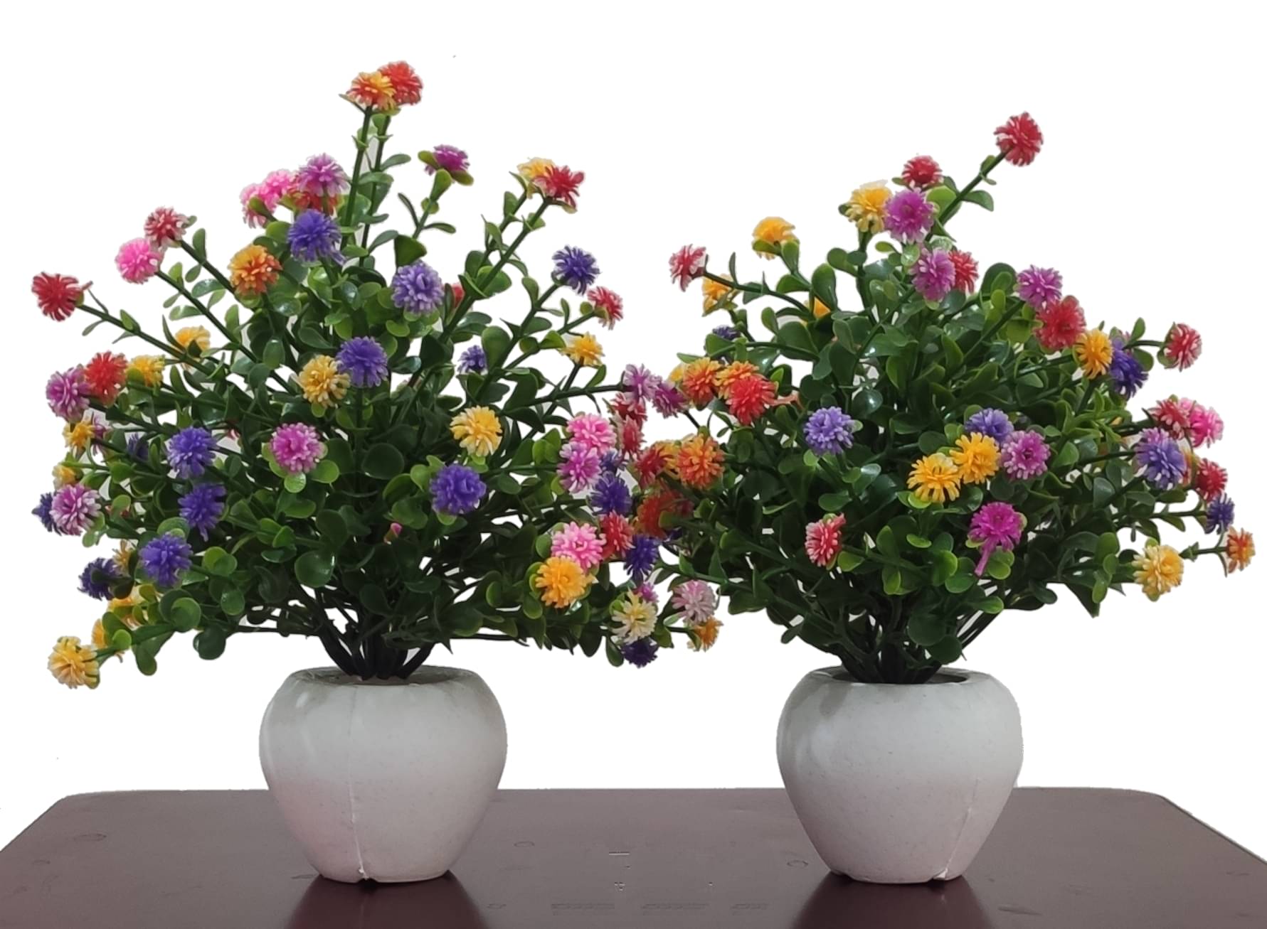     			BAARIG - Multicolor Daisy Artificial Flower ( Pack of 2 )