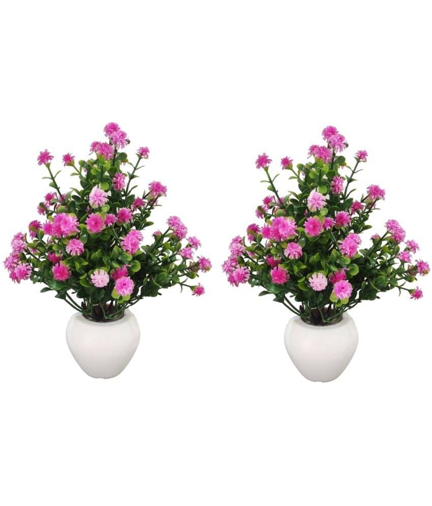     			BAARIG - Purple Daisy Artificial Flower ( Pack of 2 )