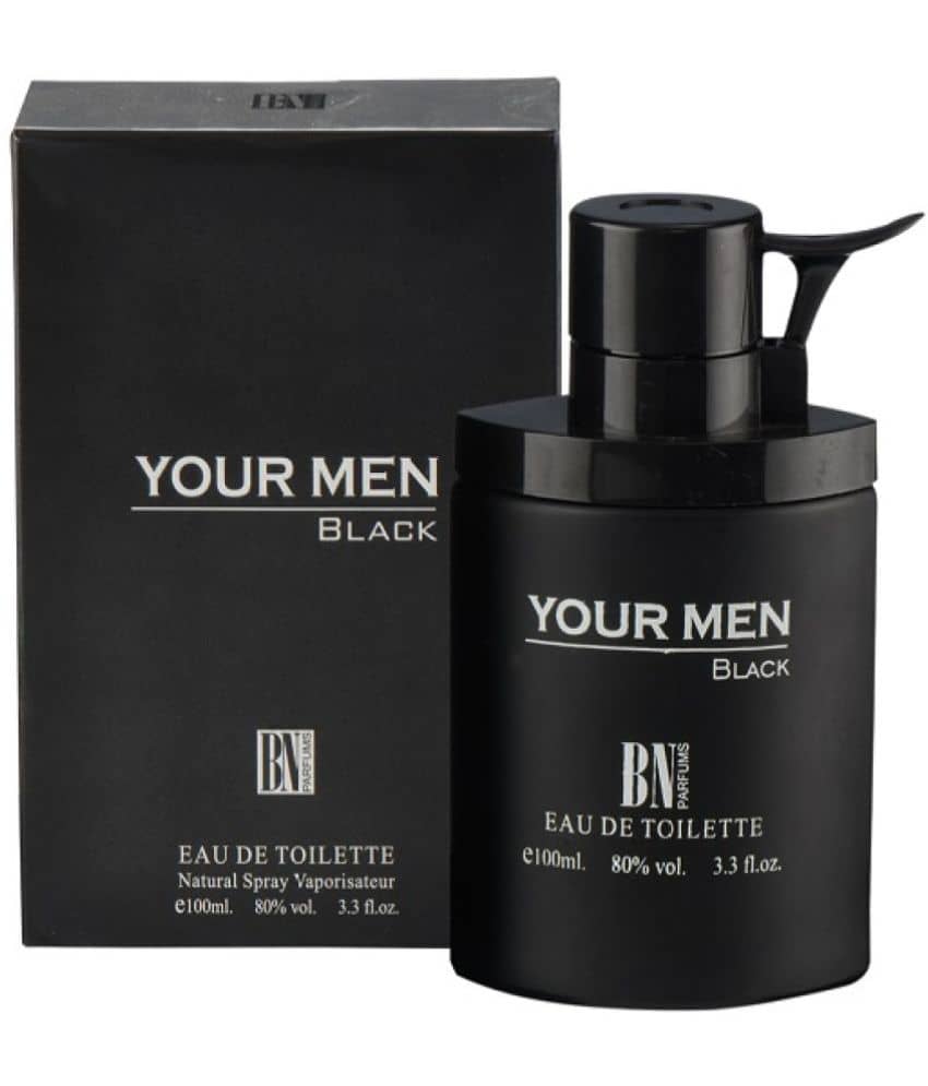 BN parfums - YOUR MAN BLACK Eau De Toilette (EDT) For Unisex 1 ( Pack of 1 )