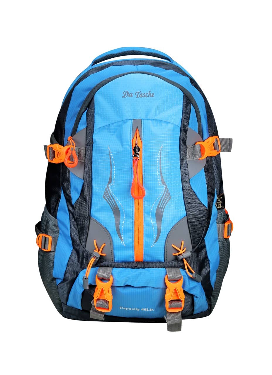 Da Tasche - Light Blue Polyester Backpack ( 45 Ltrs ) - Handbags | Buy online on ZillyBuy
