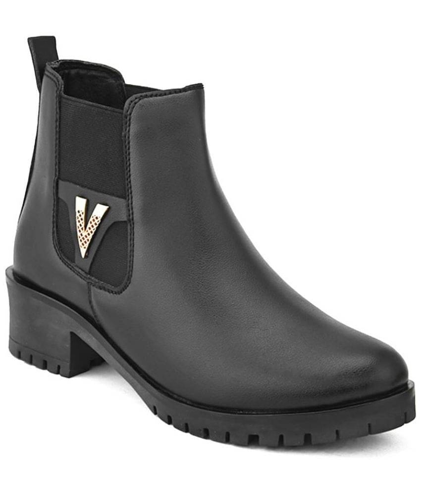     			Fentacia - Black Women's Ankle Length Boots