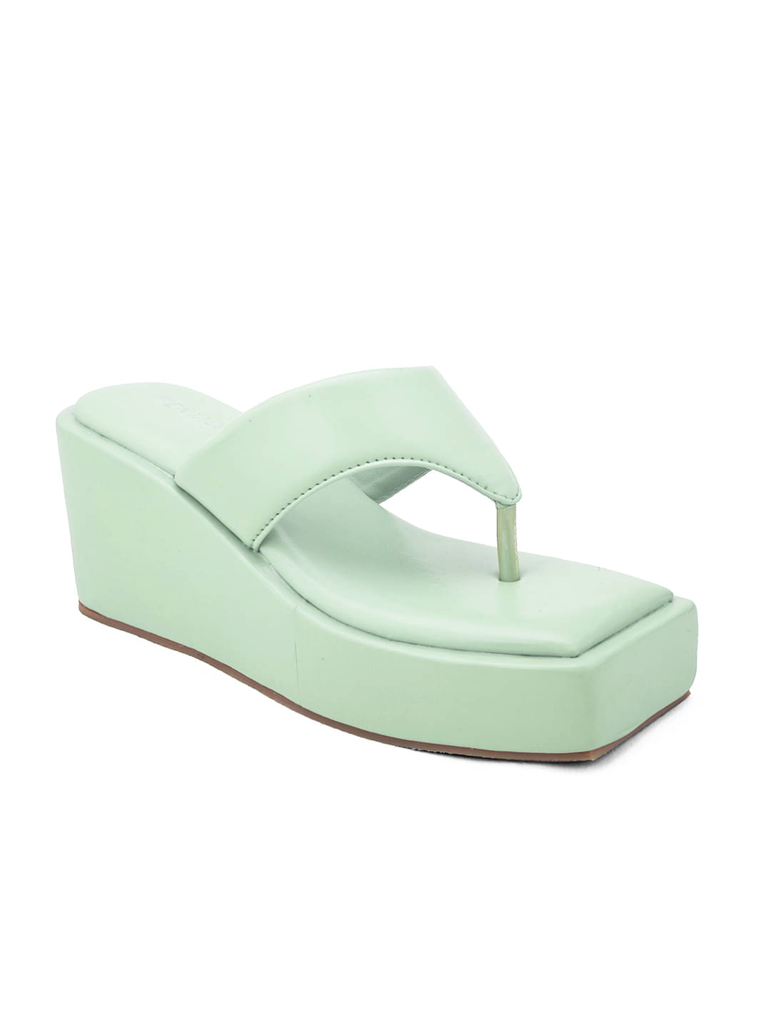 Fentacia - Green Women's Slip On Heels     			Fentacia - Green Women's Slip On Heels