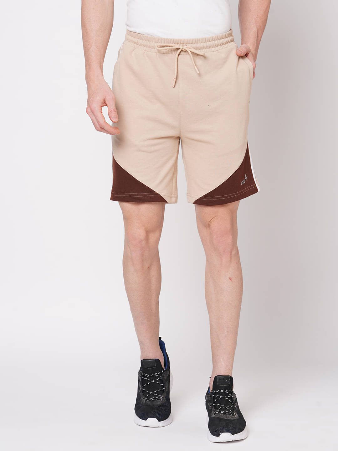 Fitz - Beige Cotton Men's Shorts ( Pack of 1 ) Fitz - Beige Cotton Men's Shorts ( Pack of 1 )