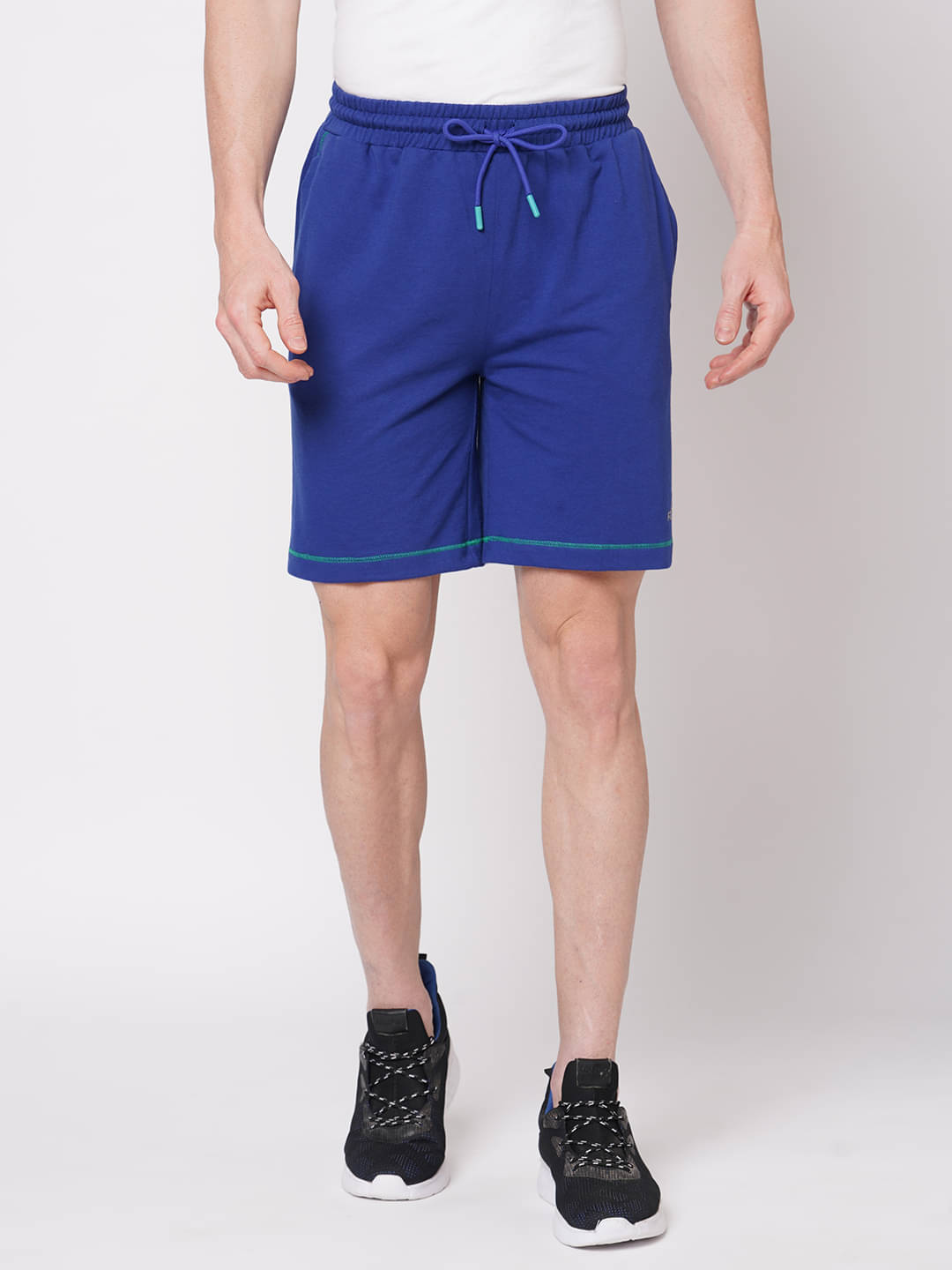     			Fitz - Blue Cotton Men's Shorts ( Pack of 1 )