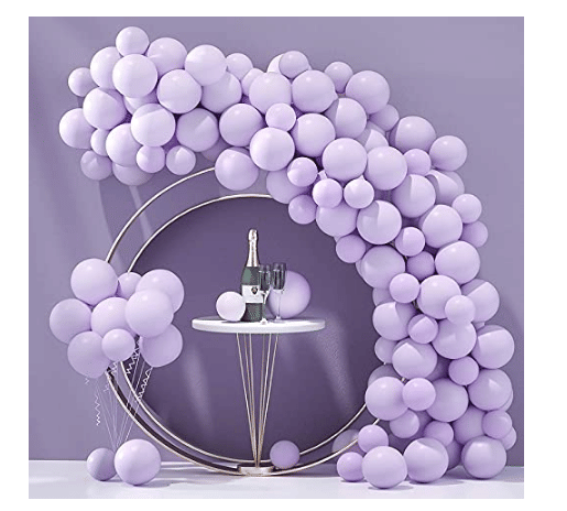     			Jolly Party  Pastel Purple   Balloons Latex Party Balloons (Pack Of 50pc)