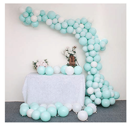     			Jolly Party  Pastel Sea Green     Balloons Latex Party Balloons (Pack Of 50pc)