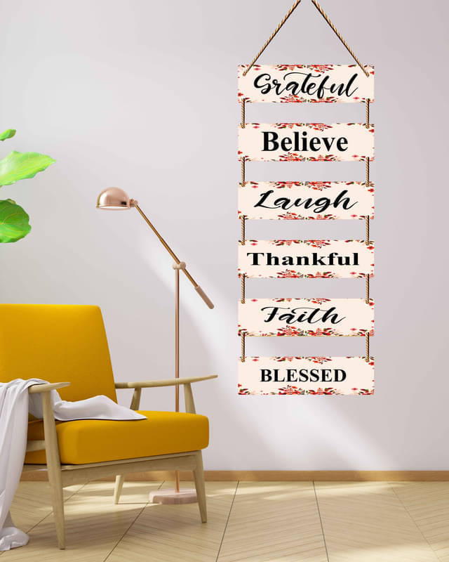     			Saf Wood Rectangular Decoratives Panel Multi - Pack of 1