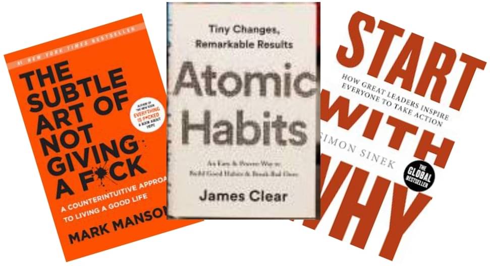 The Subtle Art + Atomic Habits + Start With Why The Subtle Art + Atomic Habits + Start With Why
