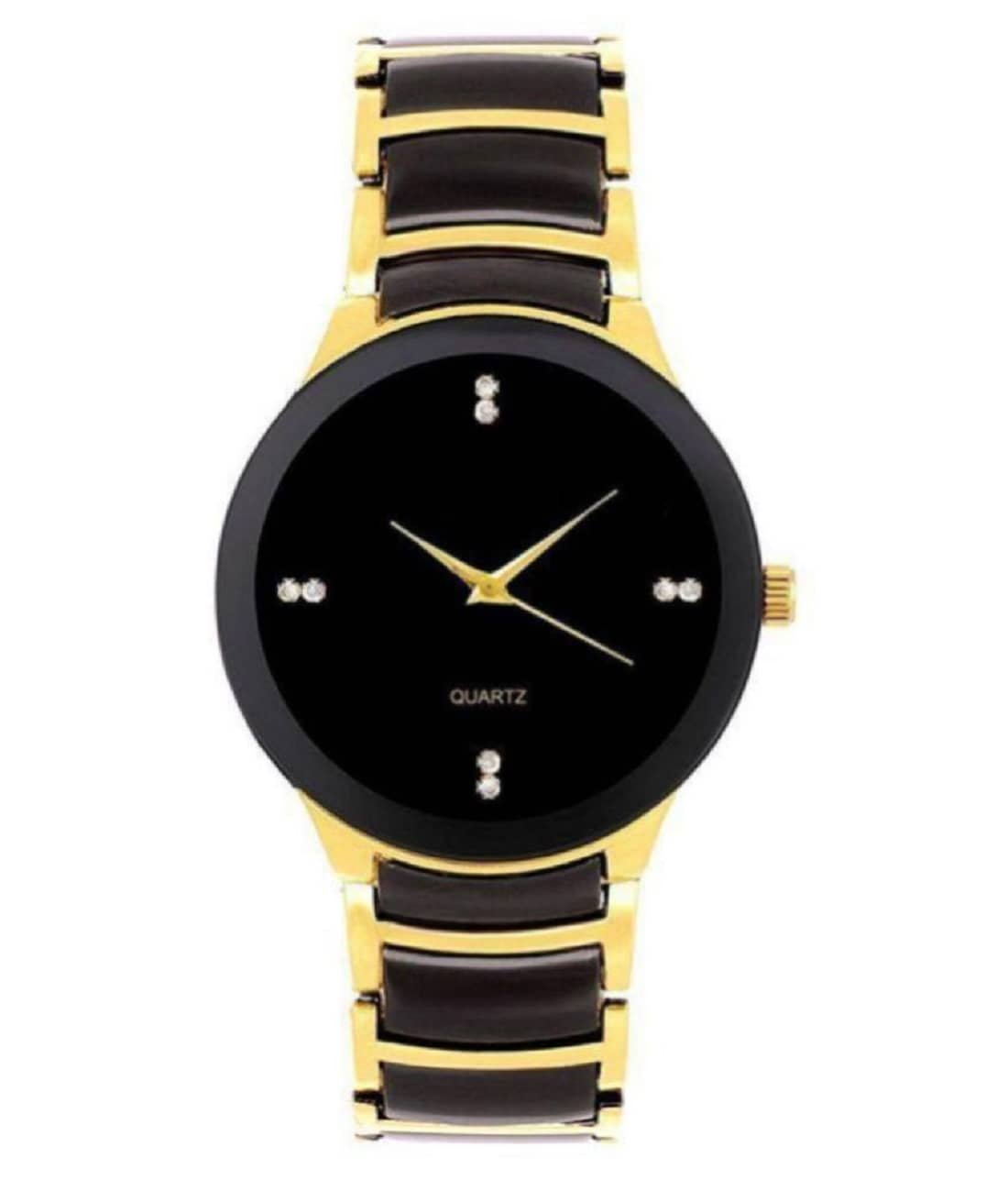 newmen - Black Stainless Steel Analog Men's Watch