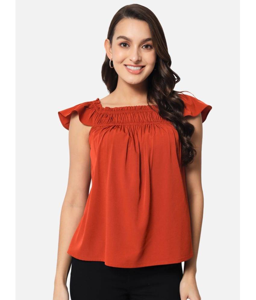     			ALL WAYS YOU Women's Polyester Regular Top ( Orange )