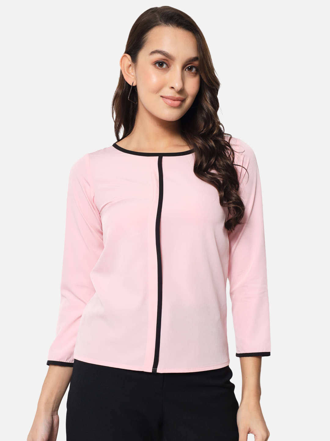     			ALL WAYS YOU Women's Polyester Regular Top ( Pink )