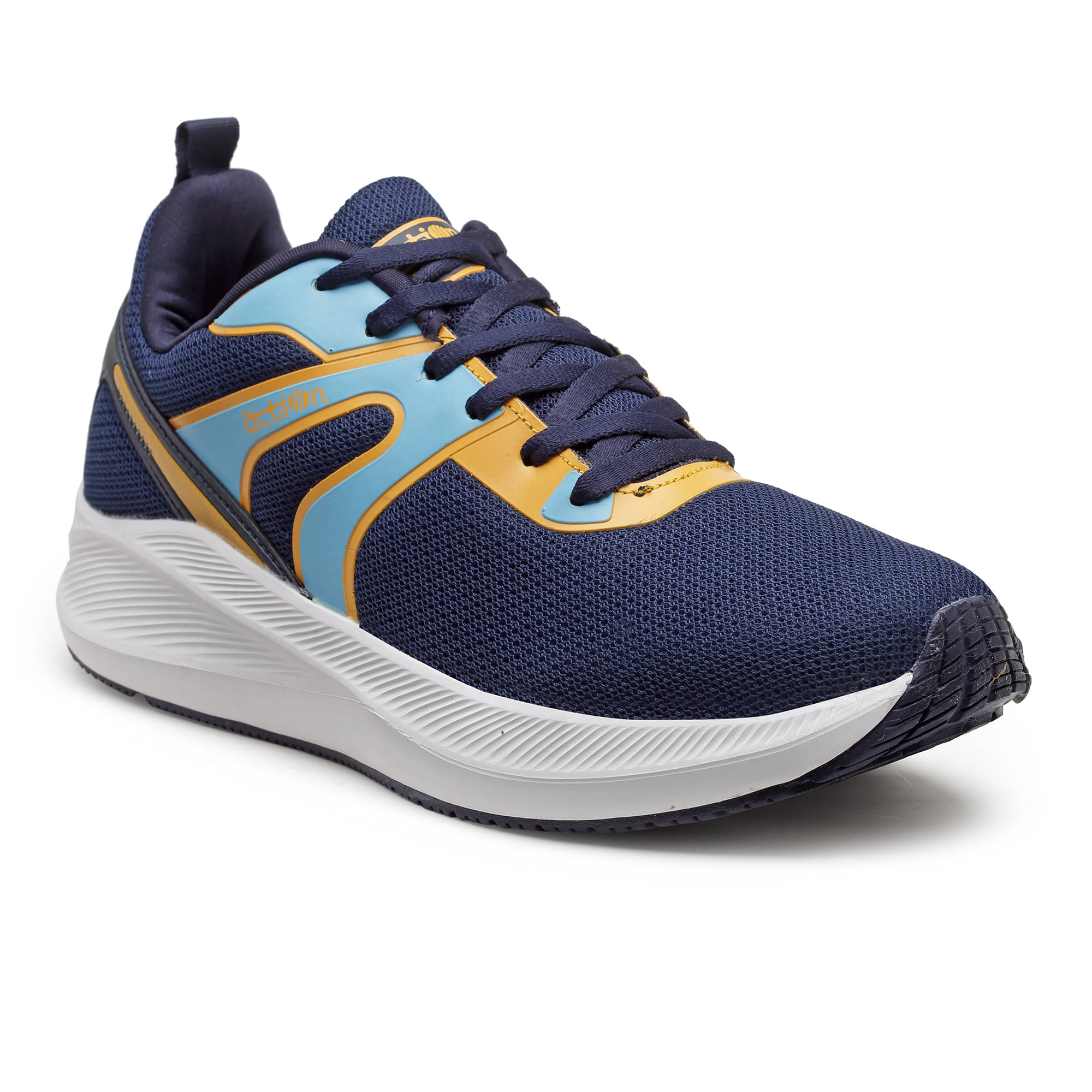     			Action -  Mesh Running Shes  Navy Men's Sports Running Shoes