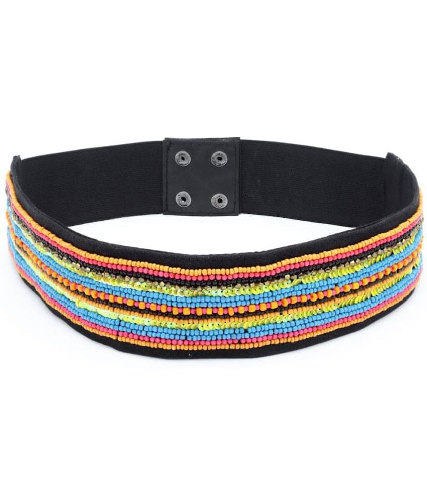     			Anekaant - Canvas Women's Embellished Belt ( Pack of 1 )